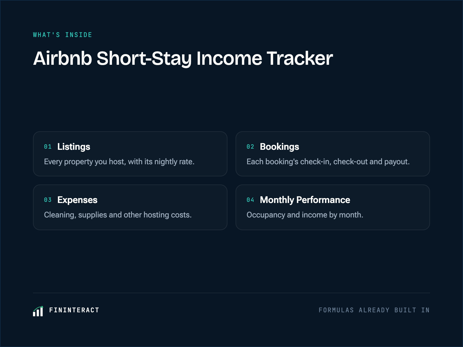 Airbnb / Short-Stay Income Tracker preview