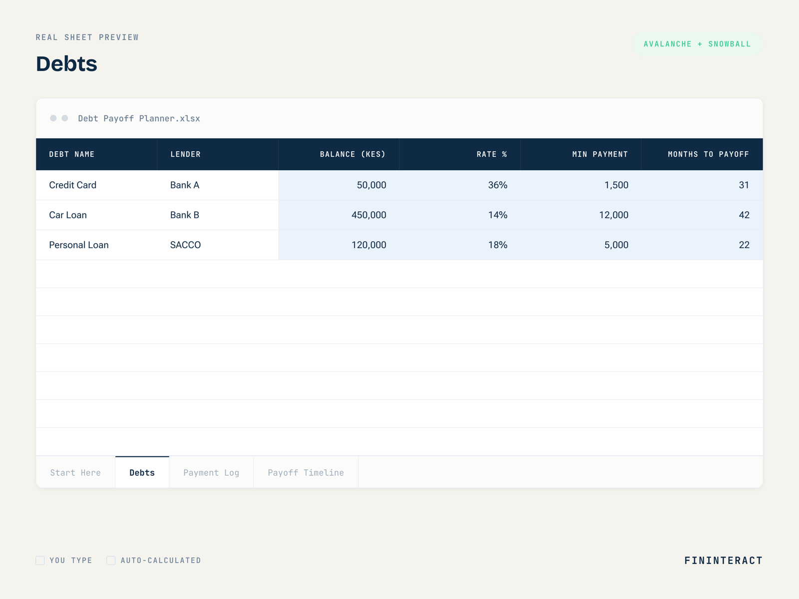 Debt Payoff Planner thumbnail 3