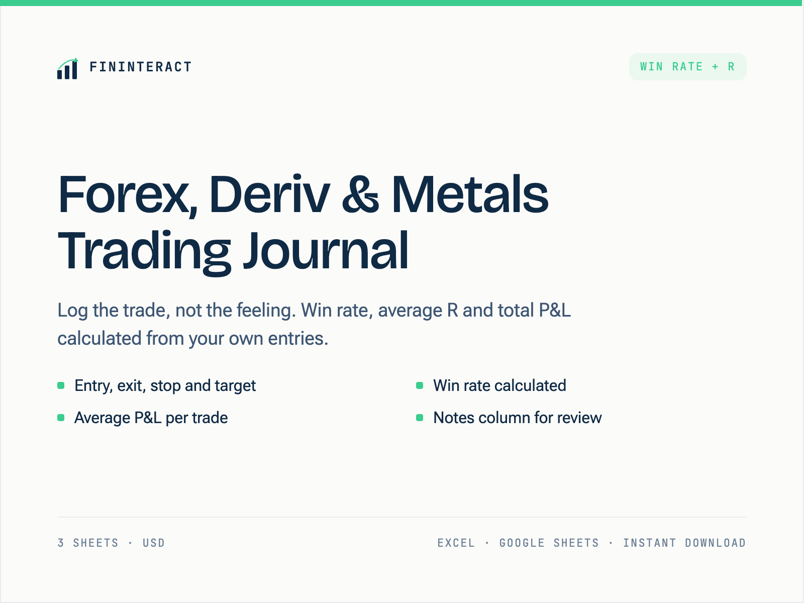 Forex | Deriv & Metals Trading Journal thumbnail 2