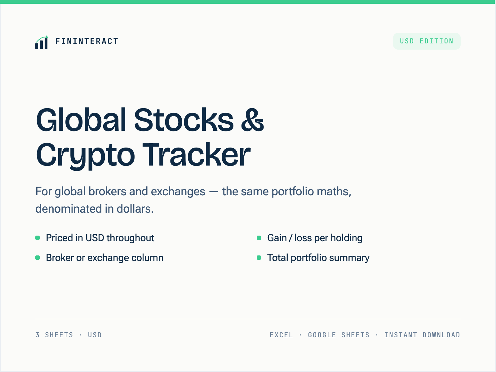Global Stocks & Crypto Tracker (USD) thumbnail 2