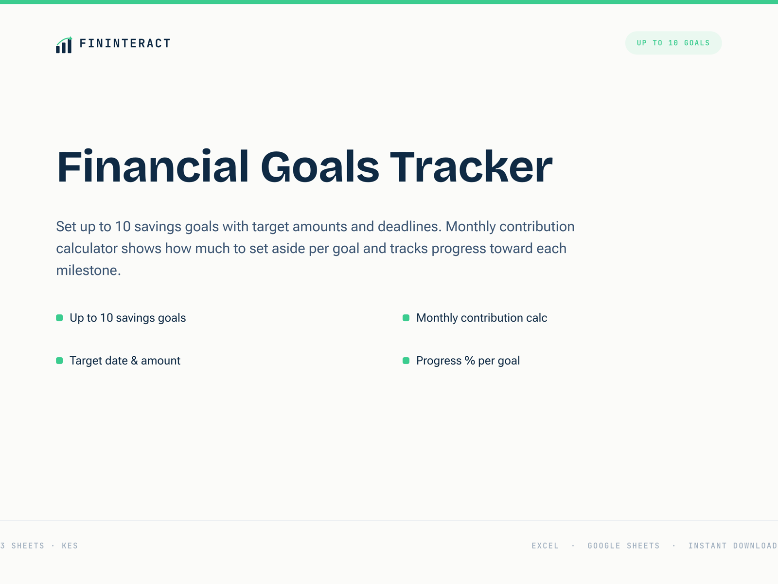 Financial Goals Tracker thumbnail 2