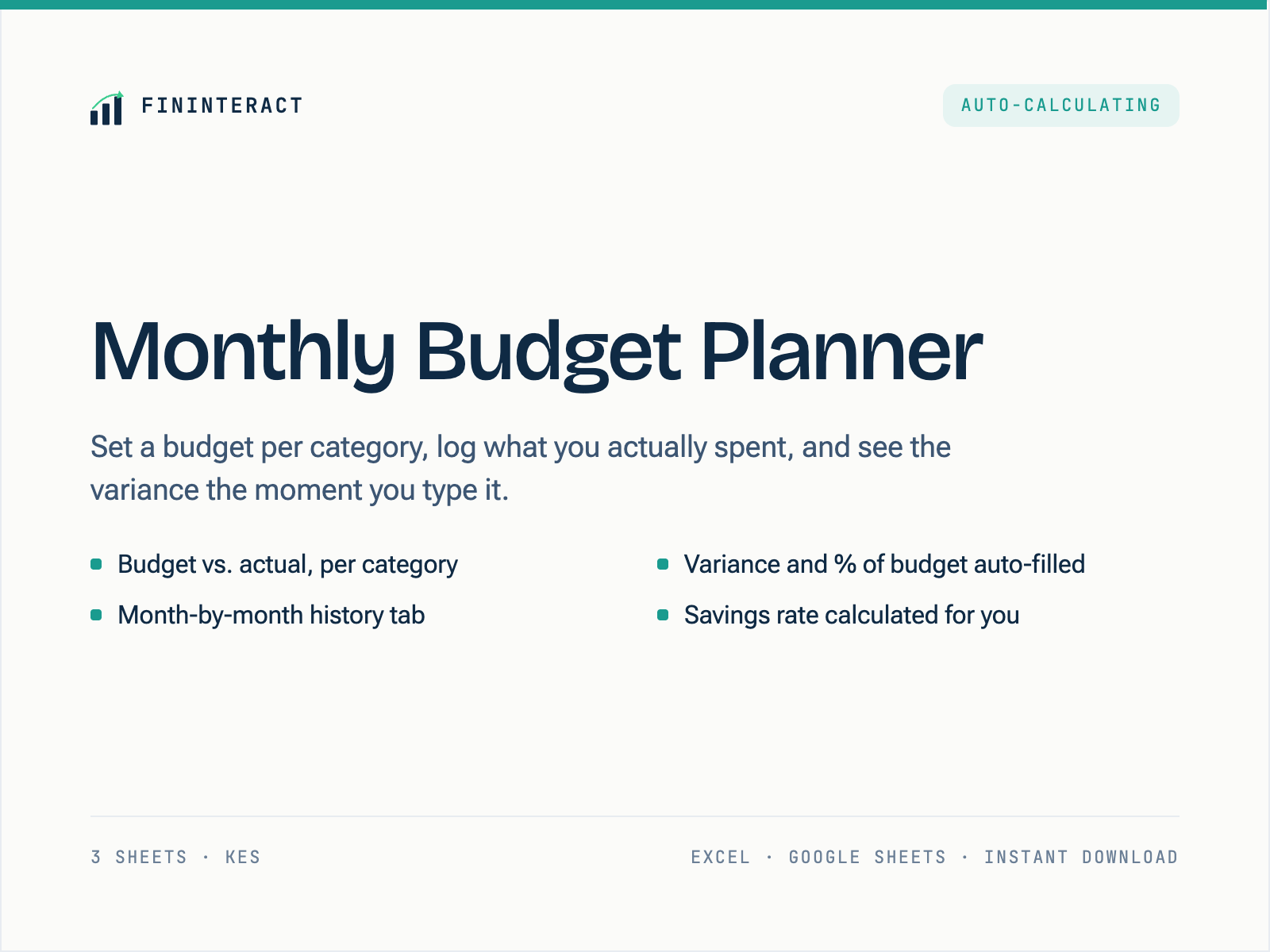 Monthly Budget Planner thumbnail 2
