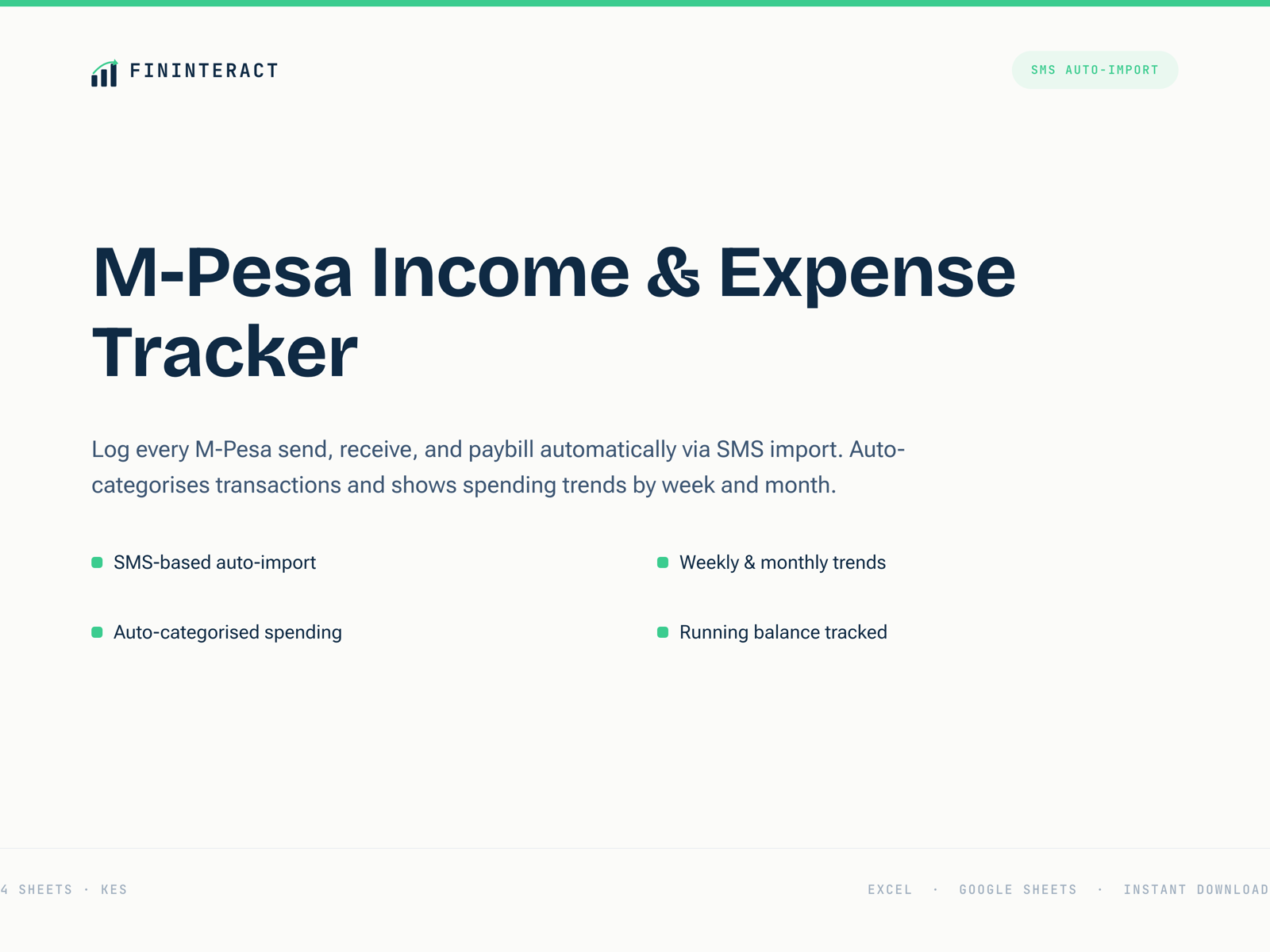 M-Pesa Income & Expense Tracker thumbnail 2