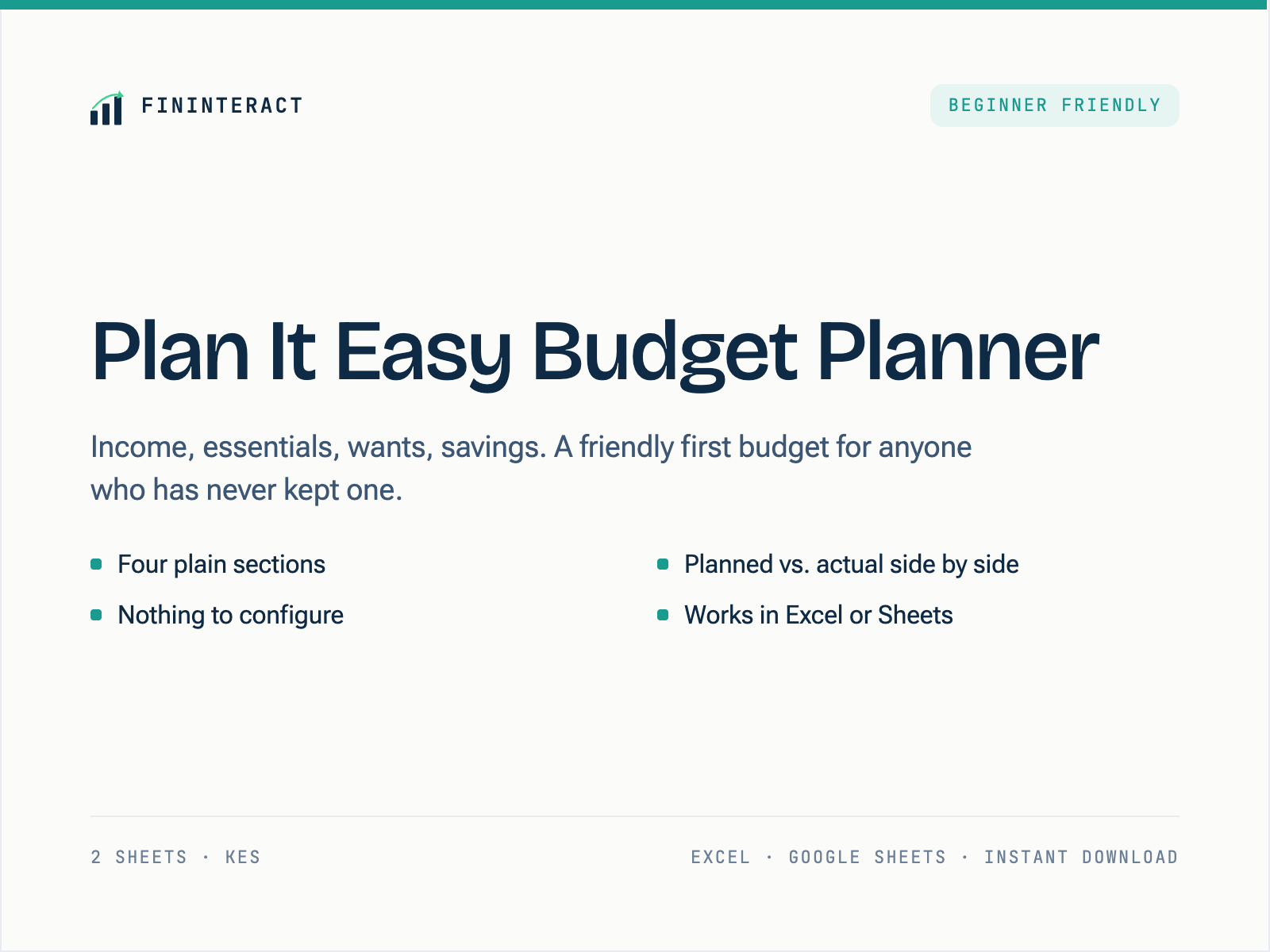 Plan It Easy Budget Planner thumbnail 2