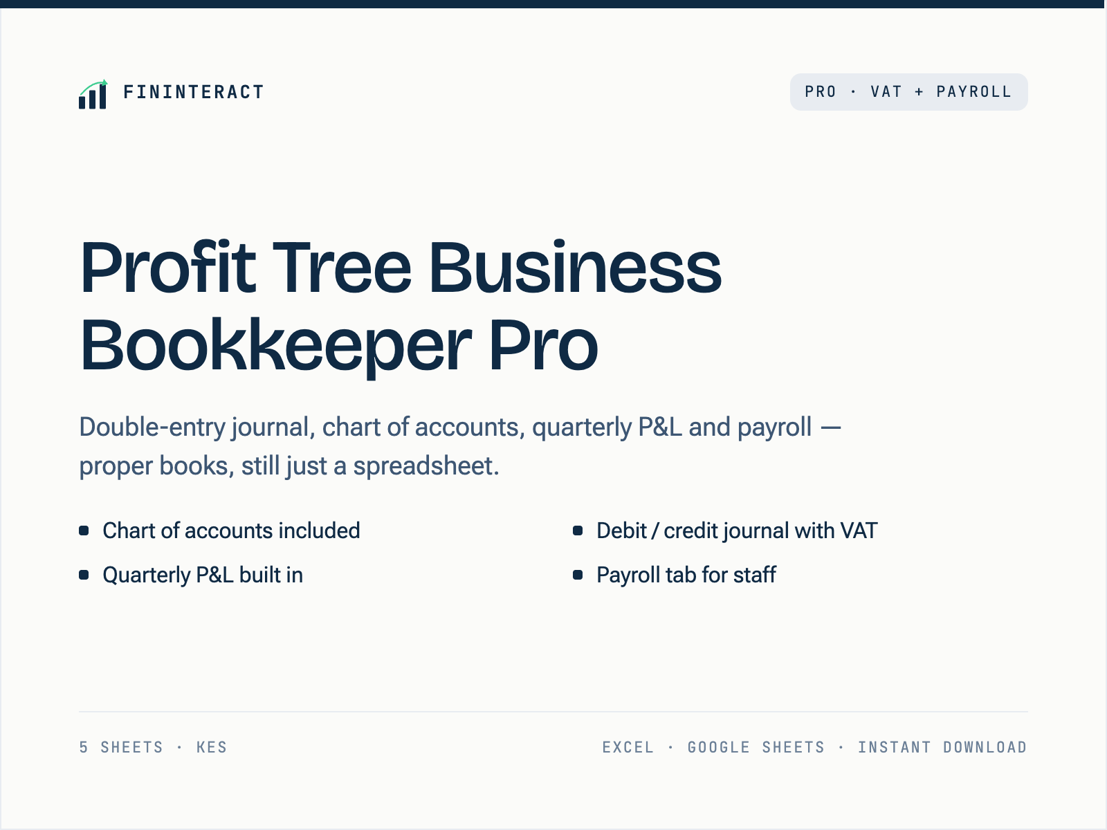 Profit Tree Business Bookkeeper Pro 2026 thumbnail 2