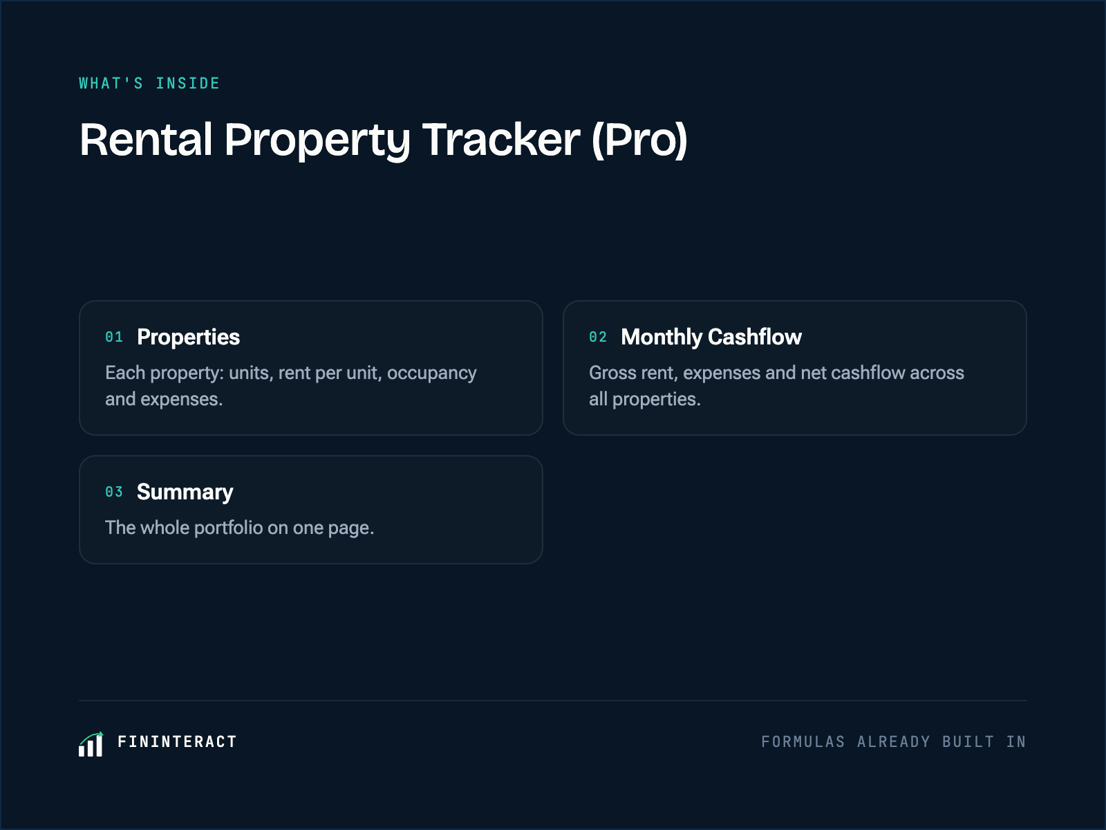 Rental Property Income & Expense Tracker preview