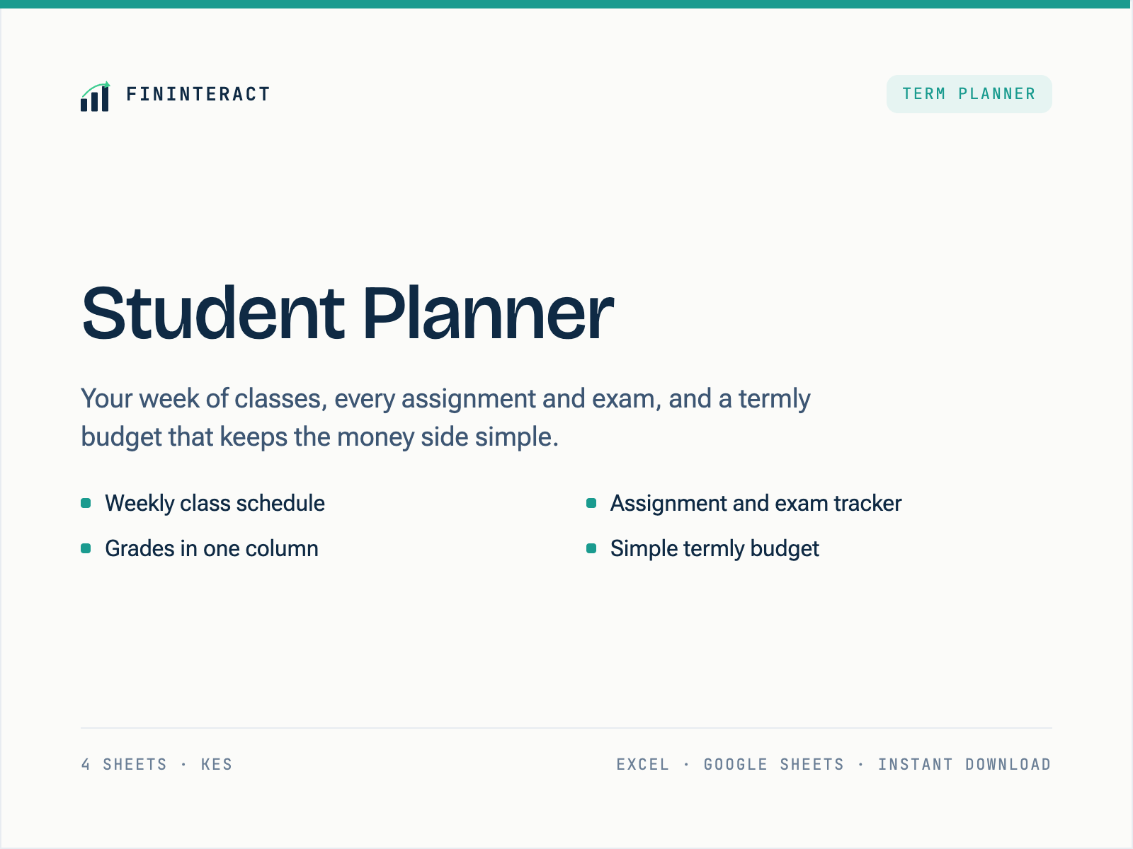 Student Planner (One-time Purchase) thumbnail 2
