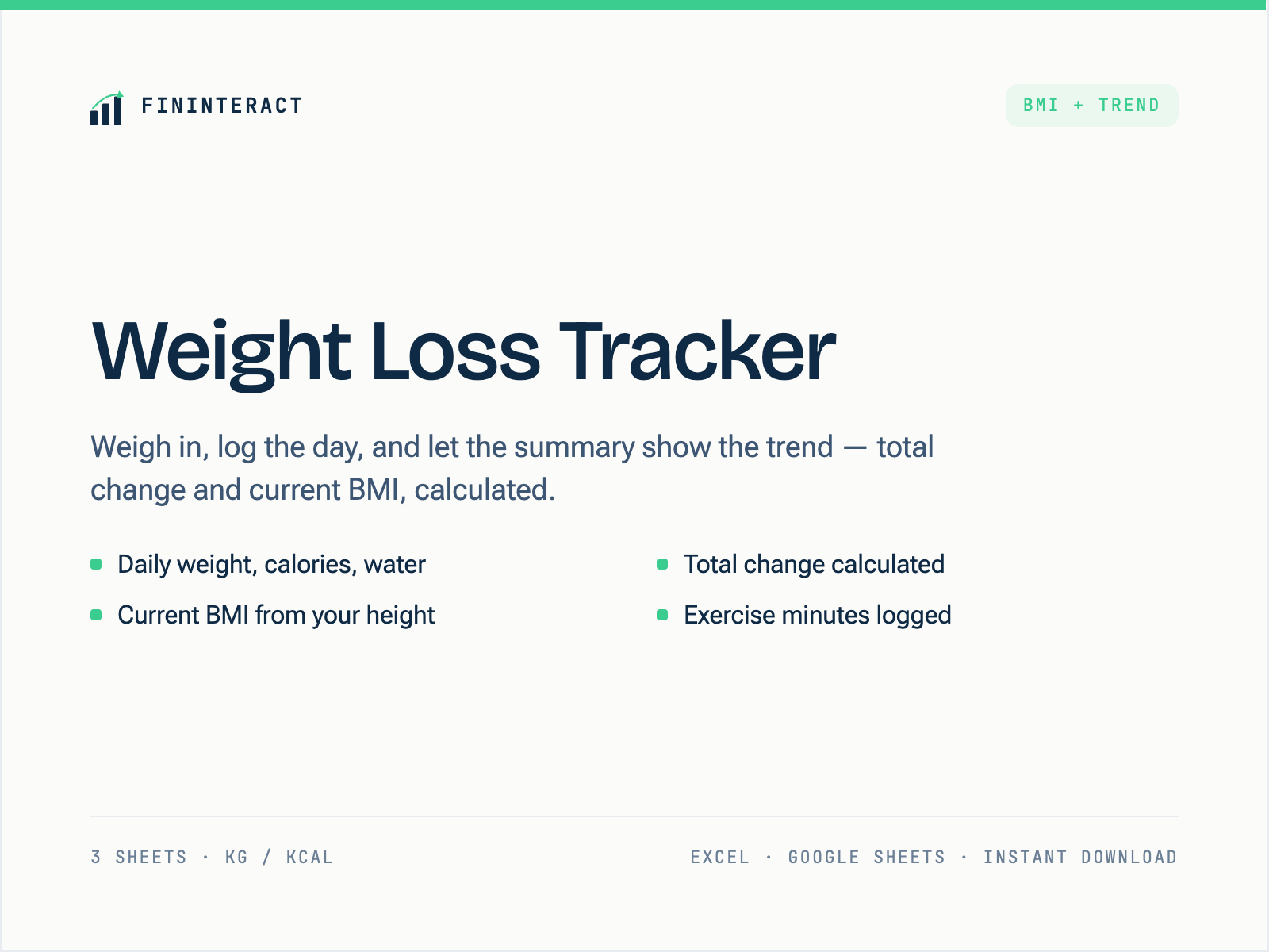 Weight Loss Tracker (One-time Purchase) thumbnail 2
